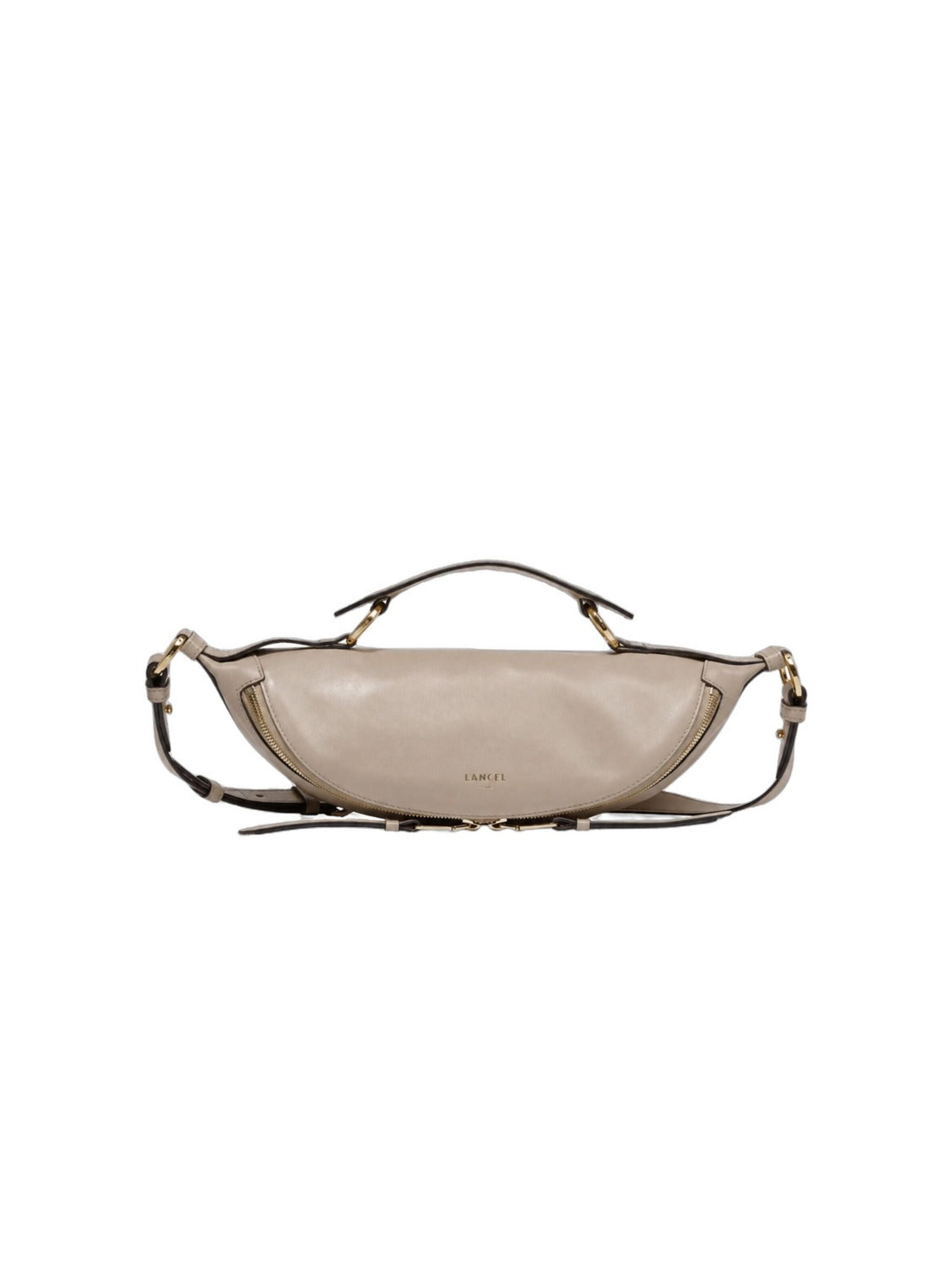 Lancel Sac à bandoulière 'Lancel Sac Bandoulière S Origami Galet Femme' en One Size en gris, Vue avec produit