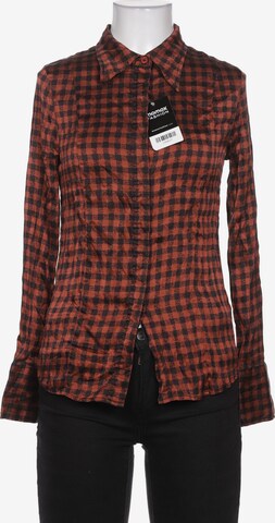 GANNI Blouse & Tunic in S in Brown: front