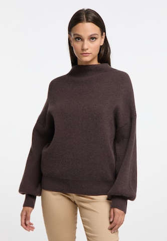 RISA Sweater in Brown: front