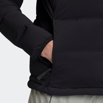 ADIDAS SPORTSWEAR Athletic Jacket 'Helionic' in Black