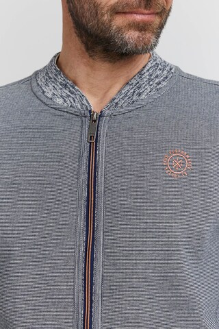 FQ1924 Zip-Up Hoodie 'Thore' in Blue