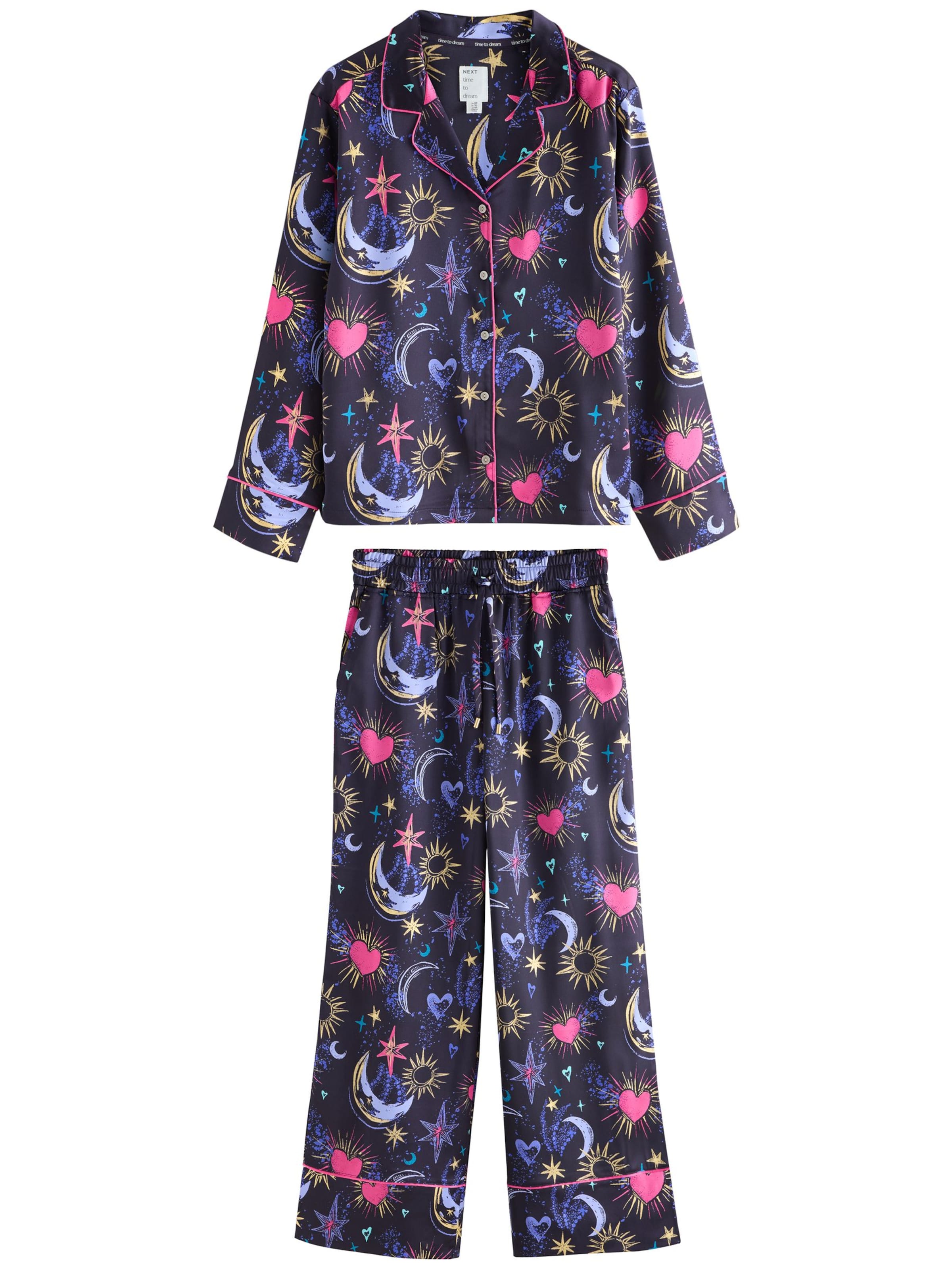 Next Пижама 'CoppaFeel' в синьо: отпред