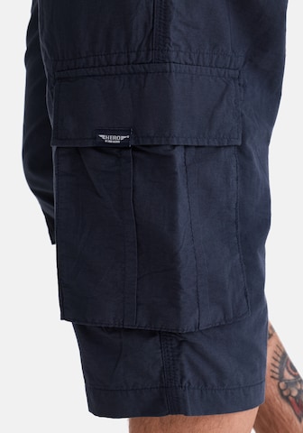 Regular Pantalon cargo 'William' Hero en bleu
