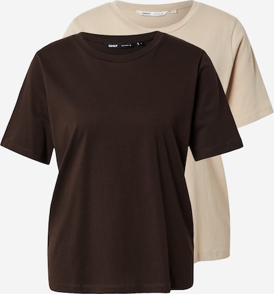 ONLY Paita 'ONLOnly' koossa XS värissä beige / mokka, Tuotenäkymä