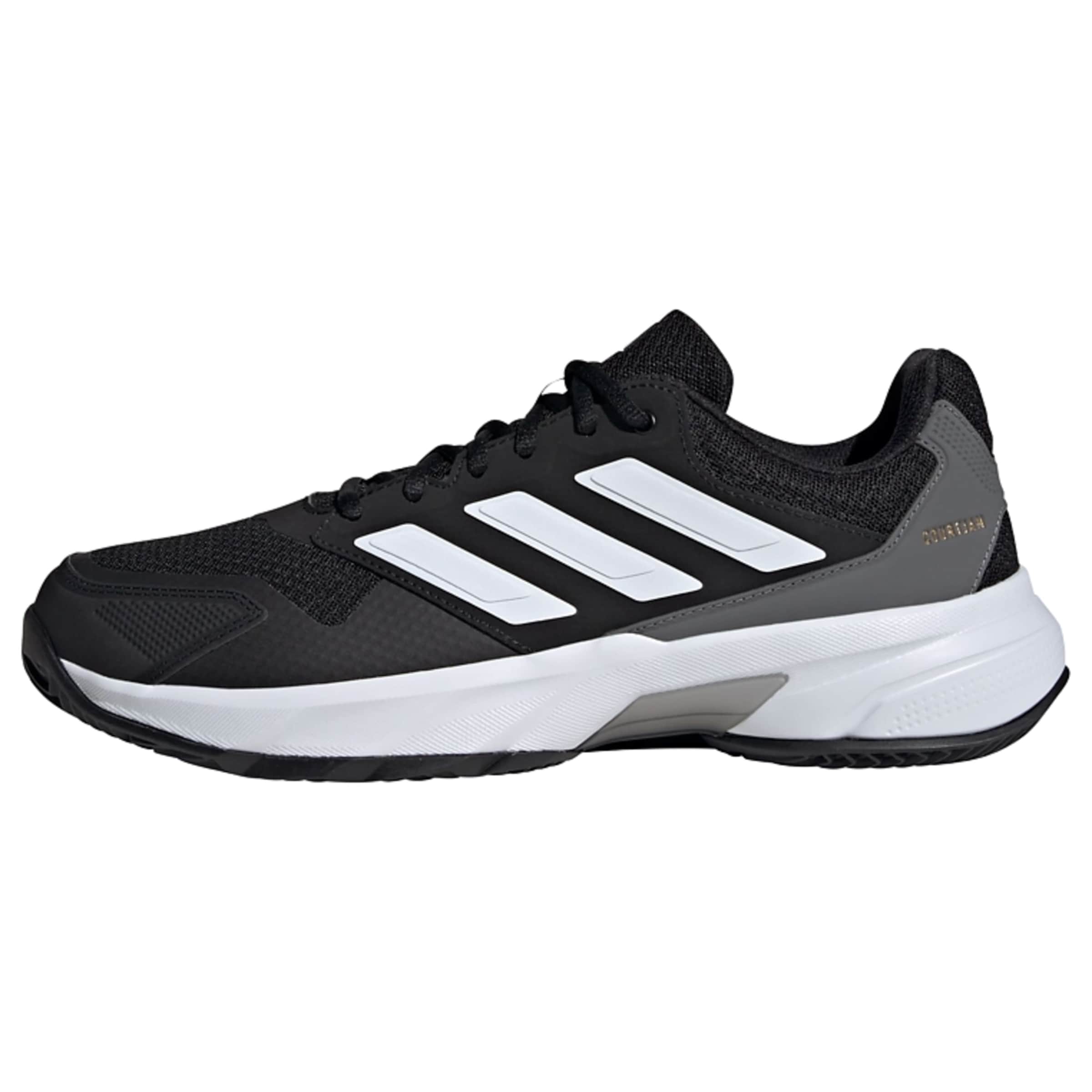 ADIDAS PERFORMANCE Sportschuh 'CourtJam Control 3' in Schwarz: Vorderseite
