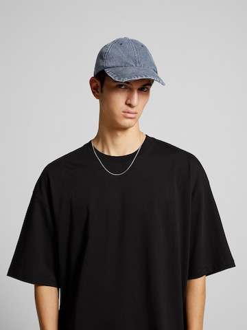 Bershka Cap in Blau