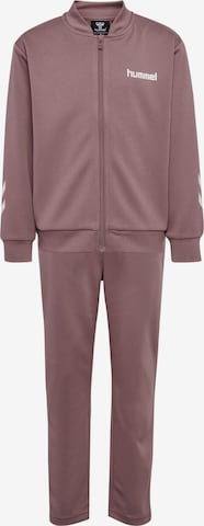 Hummel Tracksuit 'Tukas' in Purple: front