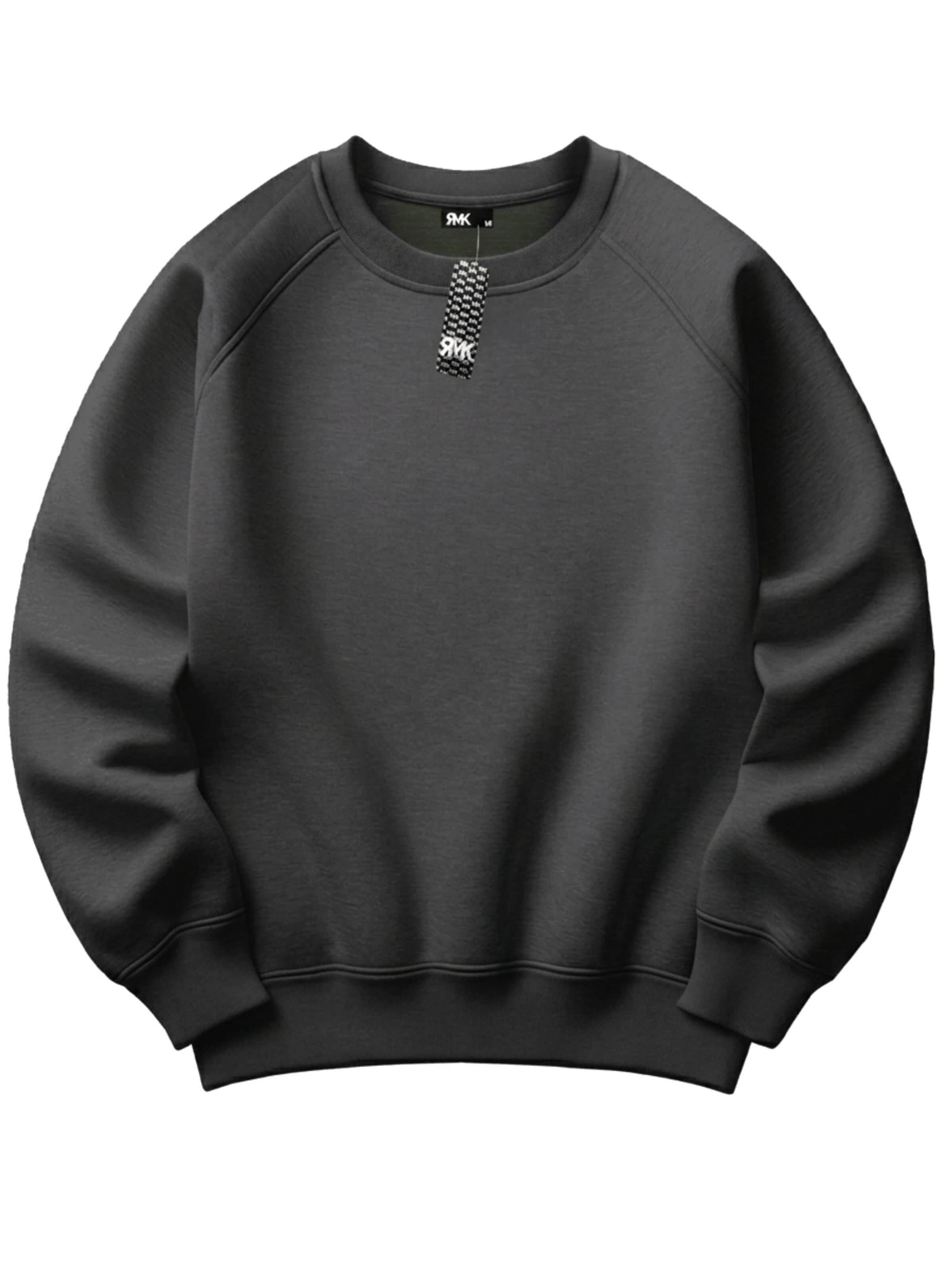 RMK Sweatshirt 'Pulli' in Grey: front