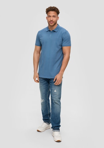 s.Oliver Men Tall Sizes Poloshirt in Blau