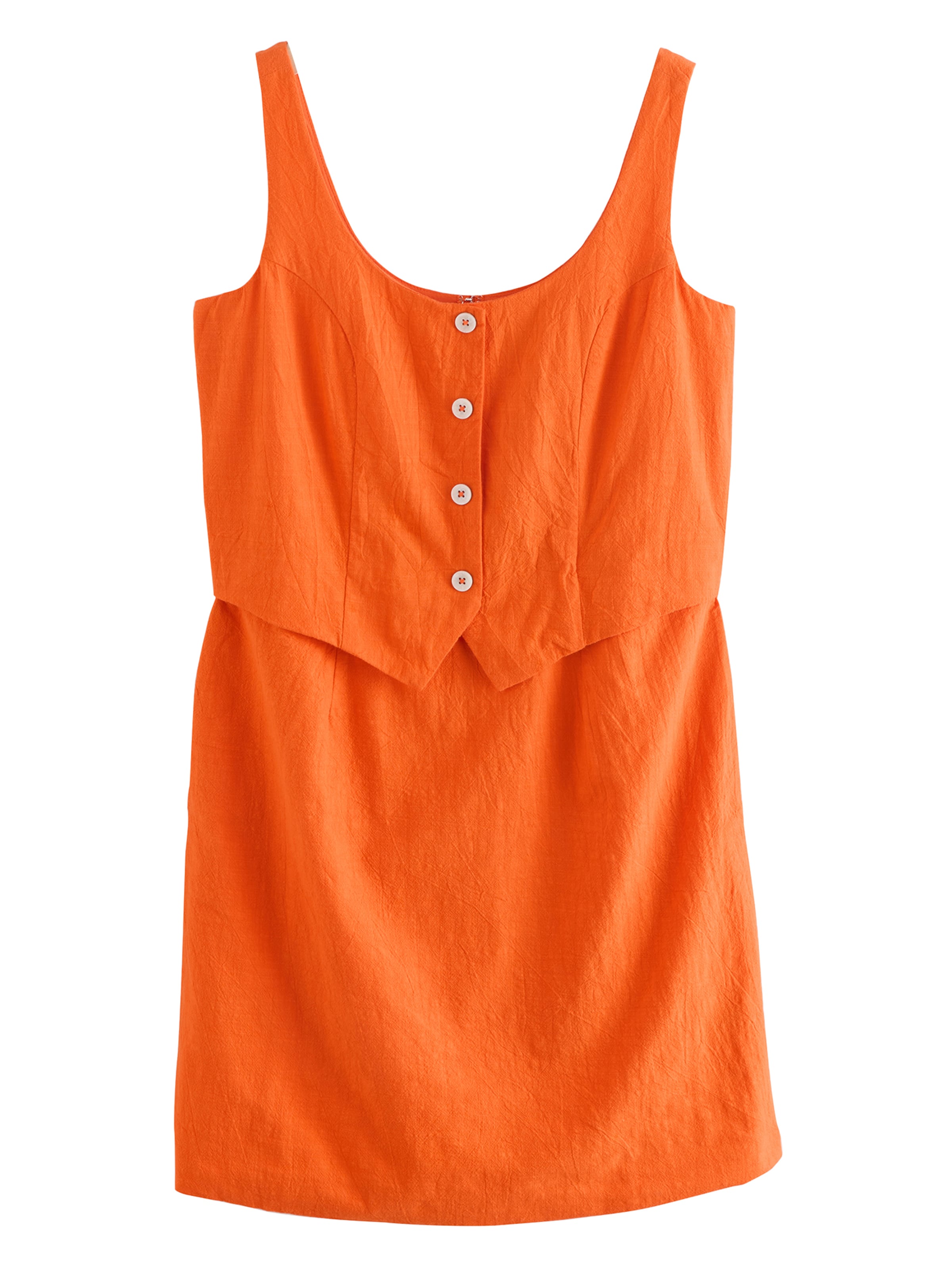 Next Платье в Оранжевый: спереди