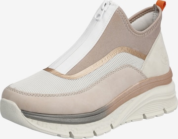 Rieker Sneakers hoog in Roze: voorkant