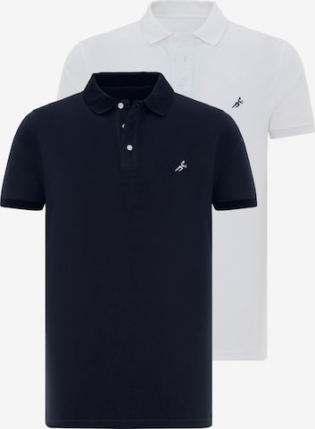 T-Shirt Moxx Paris en bleu : devant