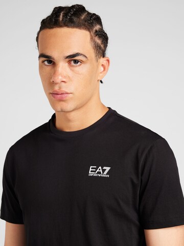 EA7 Emporio Armani Koszulka 'Core Identity' w kolorze czarny