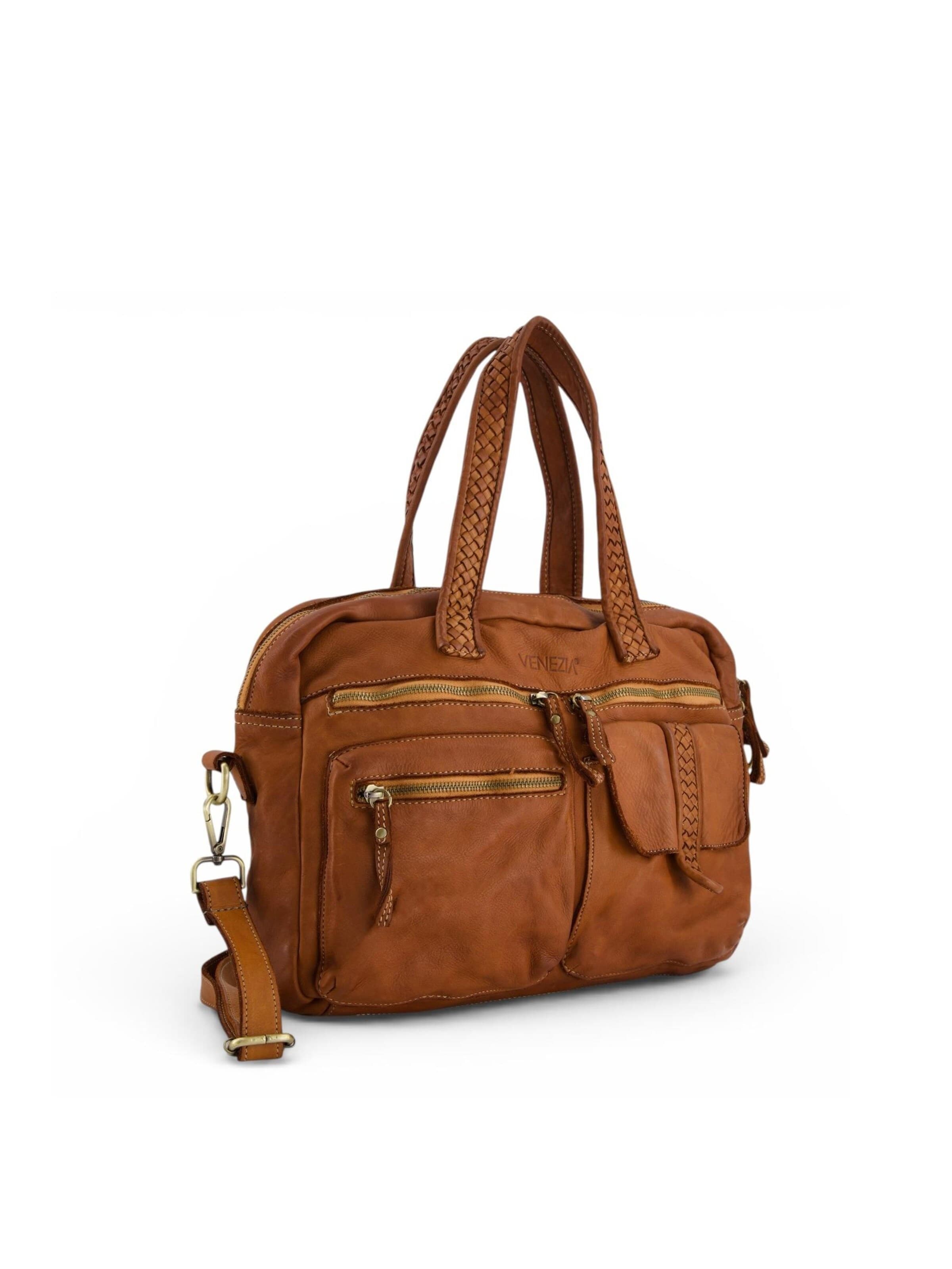 VENEZIA Document bag in Brown