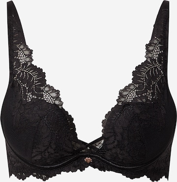 ESOTIQ Push-up Bra 'SWEETHEART' in Black: front