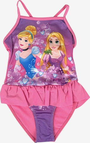 Disney Princess Badeanzug 'Disney Princess' in Pink: Vorderseite