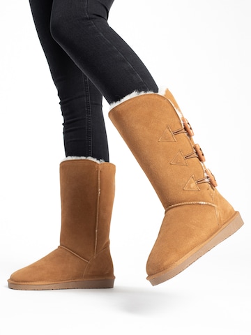 Gooce Snow boots 'Cornice' in Brown