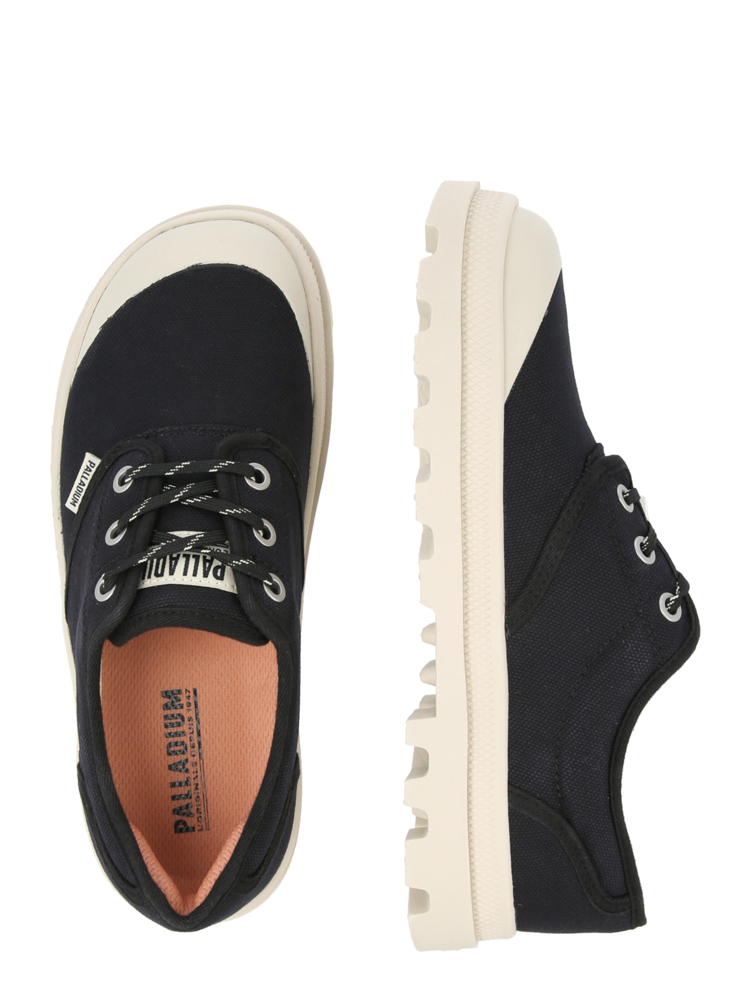 Palladium Σνίκερ χαμηλό 'DUNELITE OX CUSH' σε μαύρο