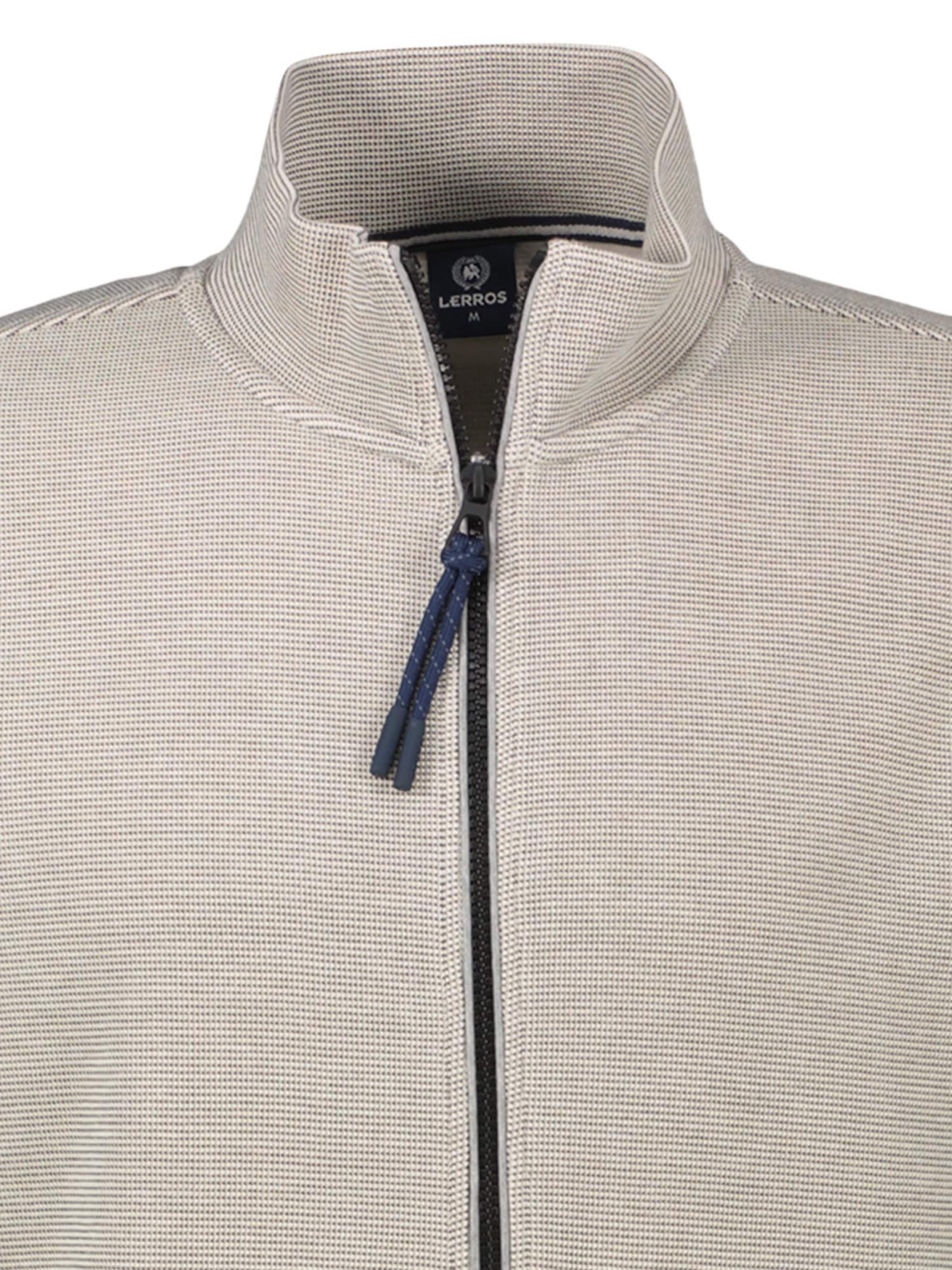 LERROS Sweatvest in Wit