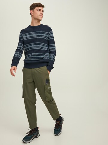 JACK & JONES Конический (Tapered) Брюки-карго 'Bill Cullen' в Зеленый