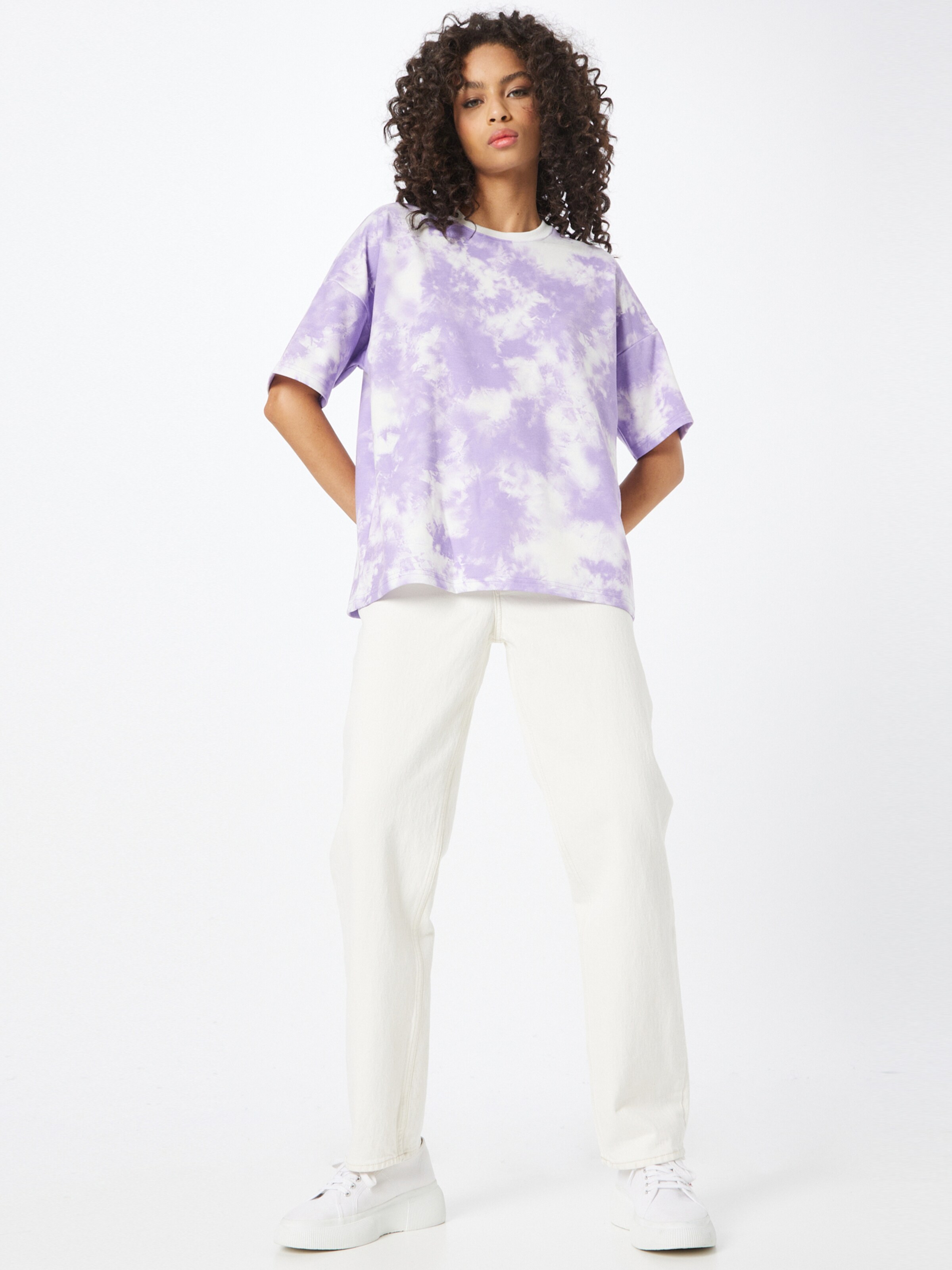 Frauen Shirts & Tops Noisy may T-Shirt 'IDA' in Helllila - DZ23807 Frauen Shirts & Tops Noisy may T-Shirt 'IDA' in Helllila - DZ23807