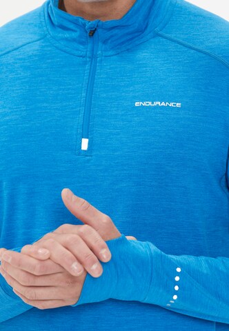 ENDURANCE - Camiseta funcional 'Tune' en azul