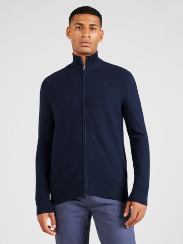 MUSTANG Strickjacke 'Edgar' in Blau: predná strana