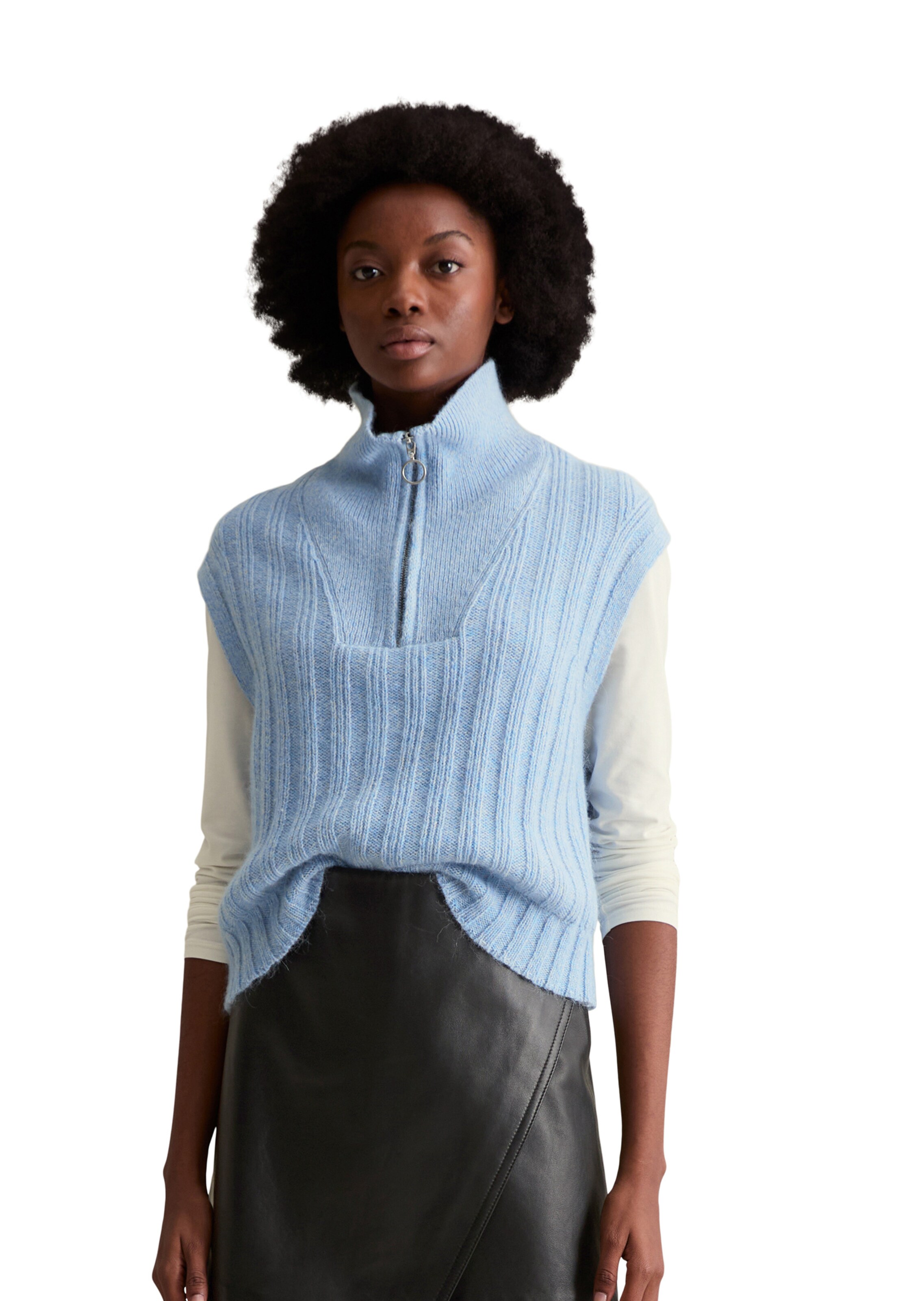 Marc O'Polo DENIM Sweater in Blue: front