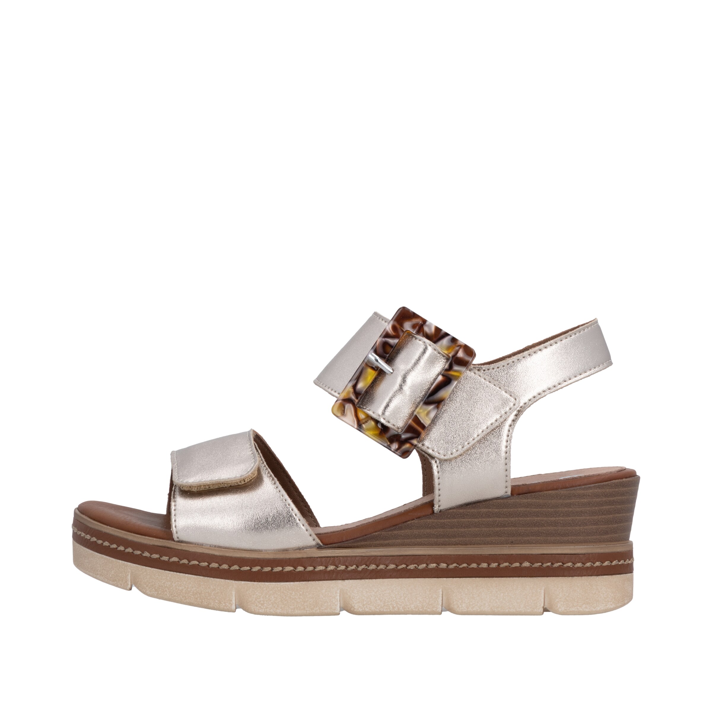 Sandales REMONTE en or