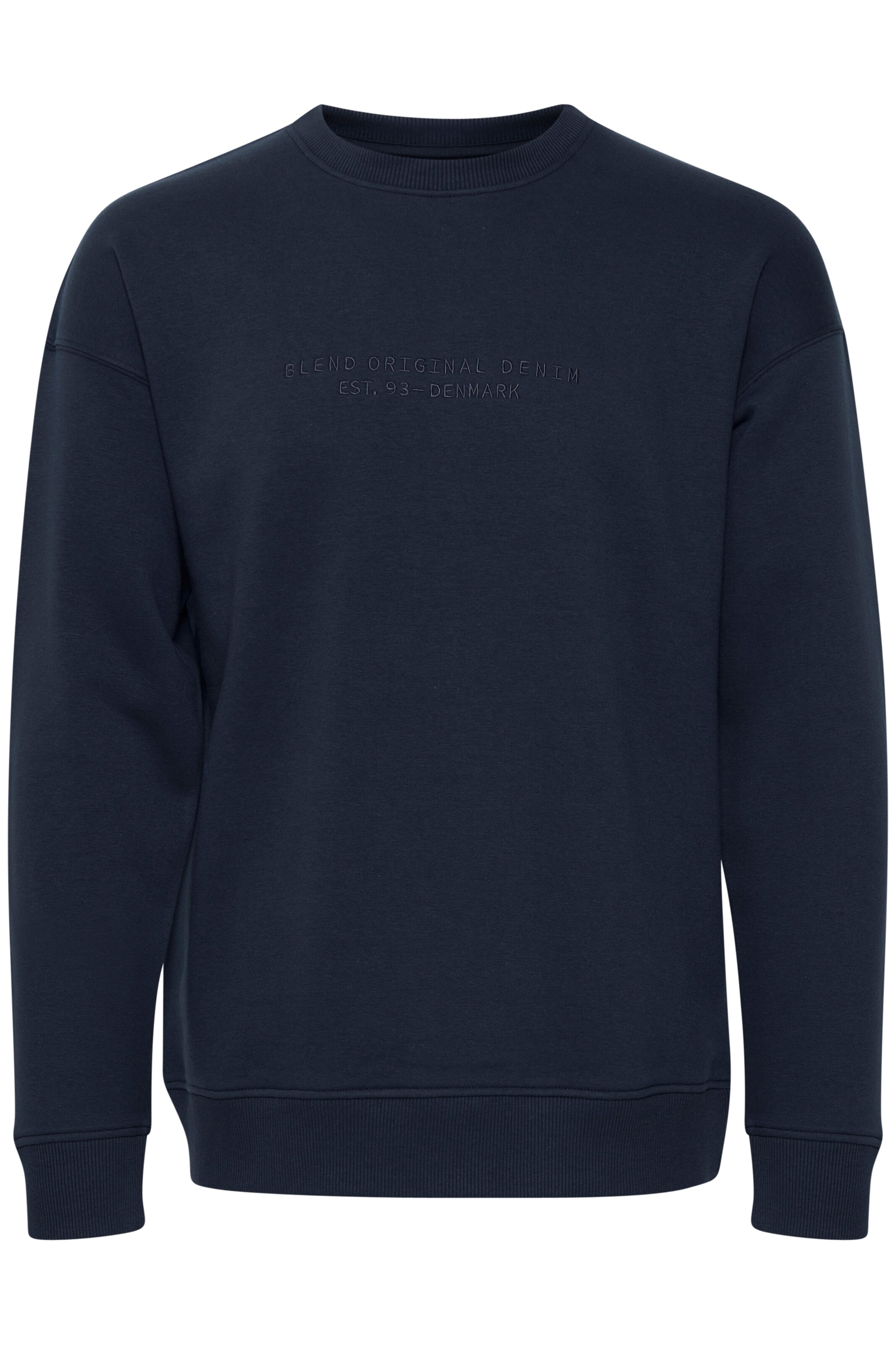 BLEND Sweatshirt 'JEFFREY' in Blue: front