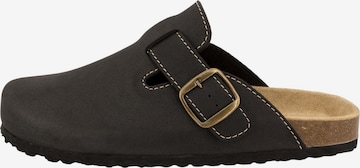 SUPERSOFT by Indigo Clogs 'Classic' in Black: front