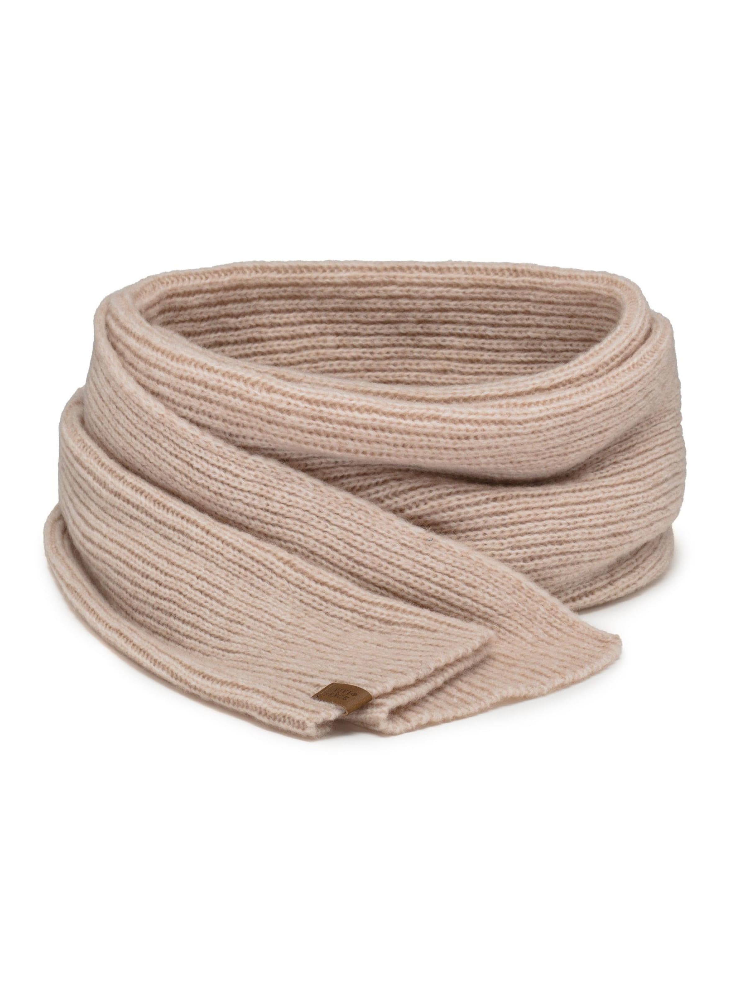 Vivisence Tunnelsjaal '7113' in Beige: voorkant