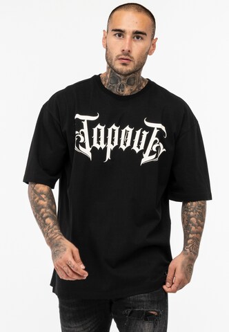 T-Shirt ' SIMPLY BELIEVE ' Tapout en noir : devant