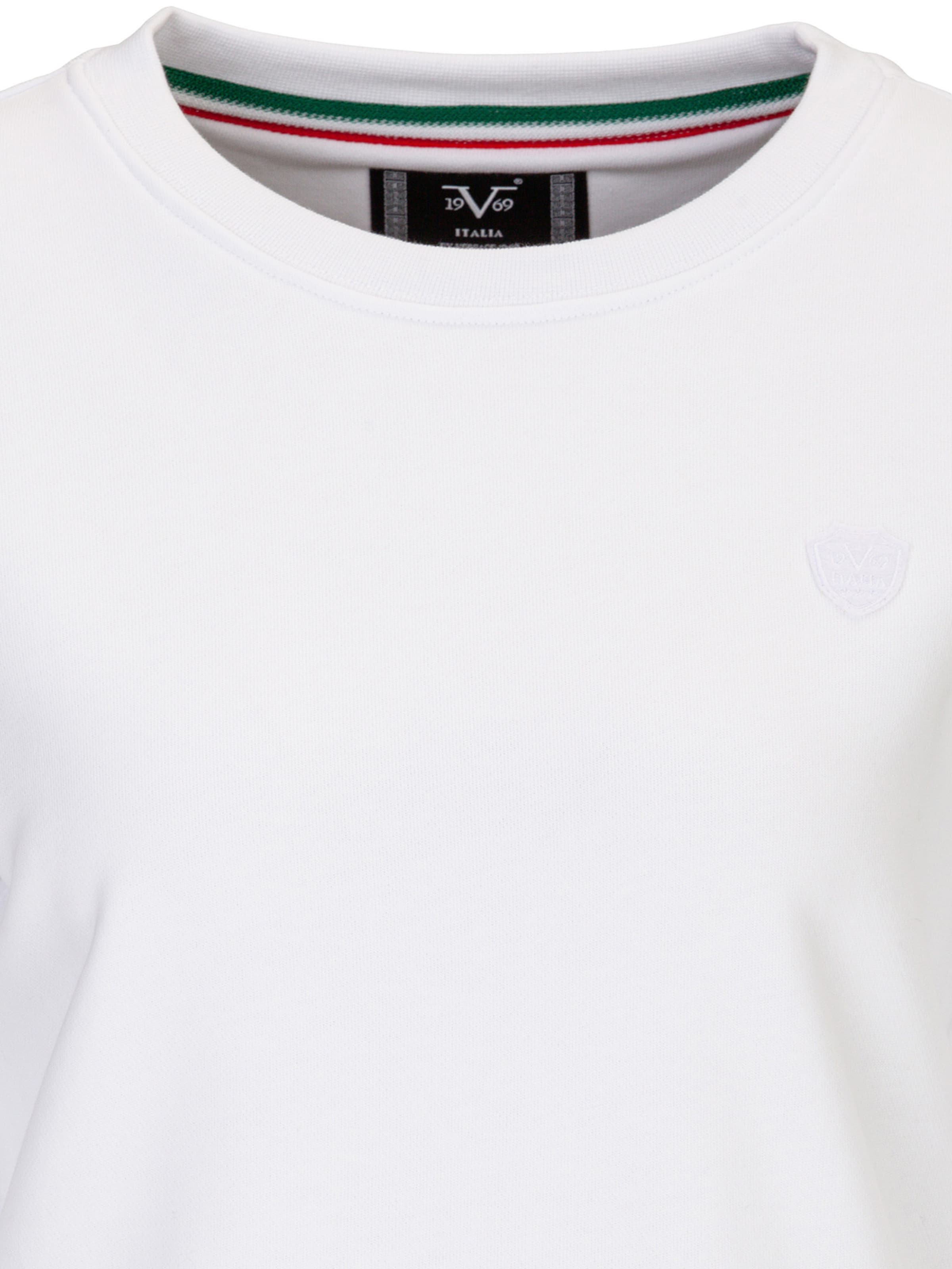 Felpa 'Bonnie' di 19V69 ITALIA in bianco