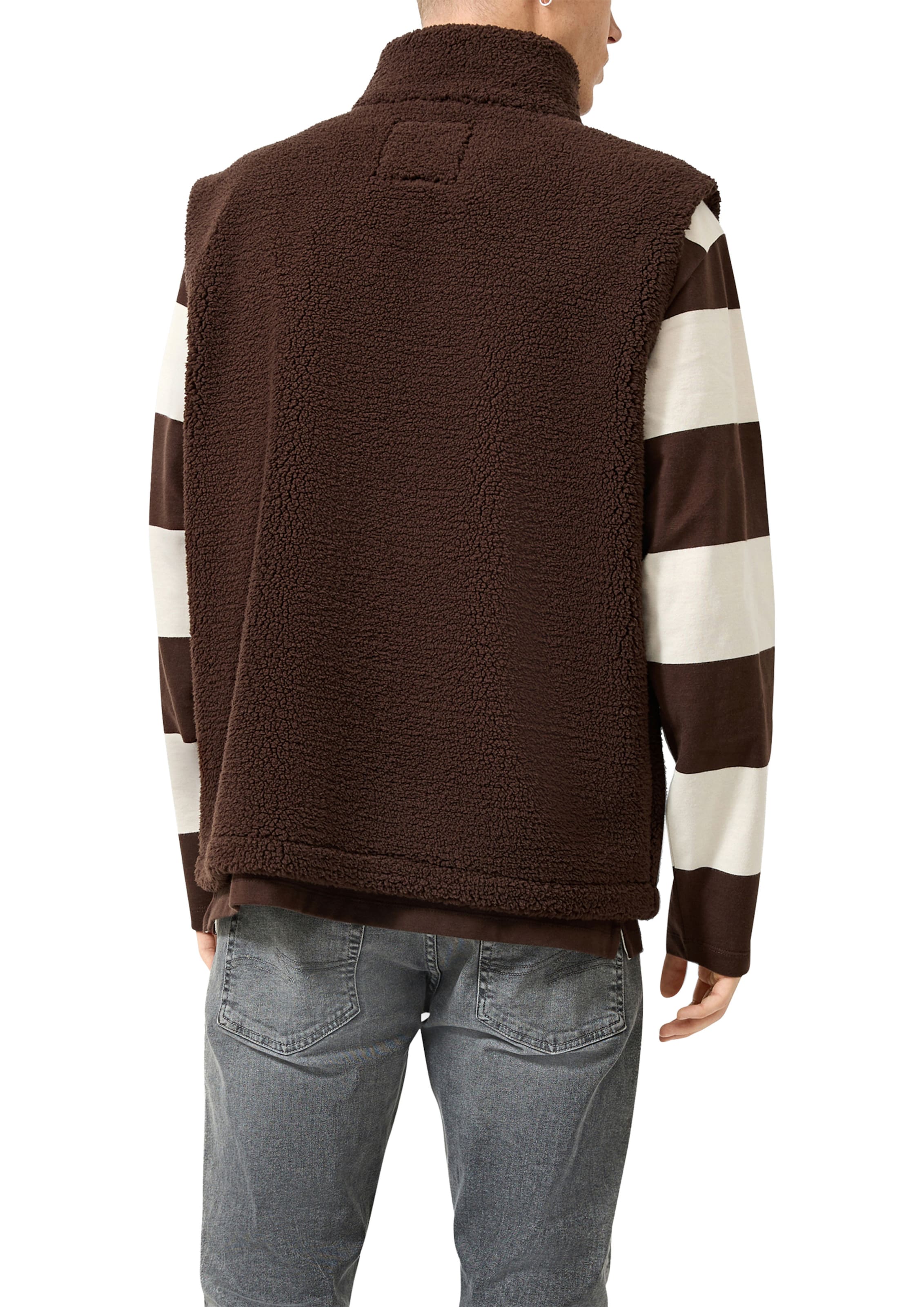Gilet QS en marron