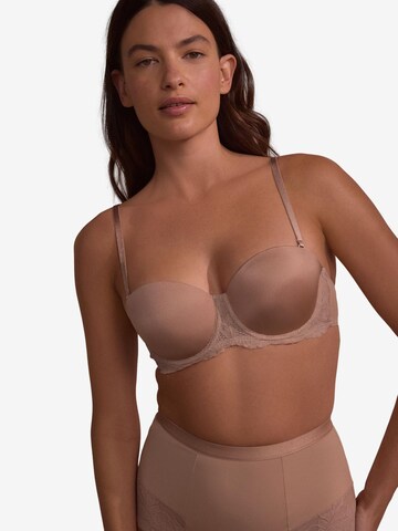 Next Bandeau Melltartó - bézs: elől