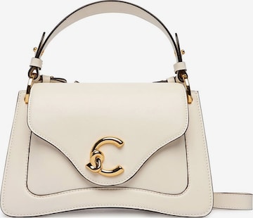 Coccinelle Handtas in Wit: voorkant