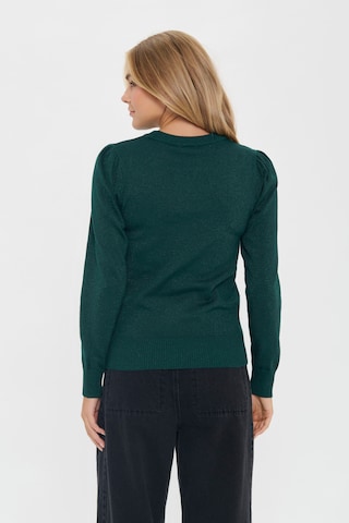 SAINT TROPEZ Pullover 'Kila' i grøn