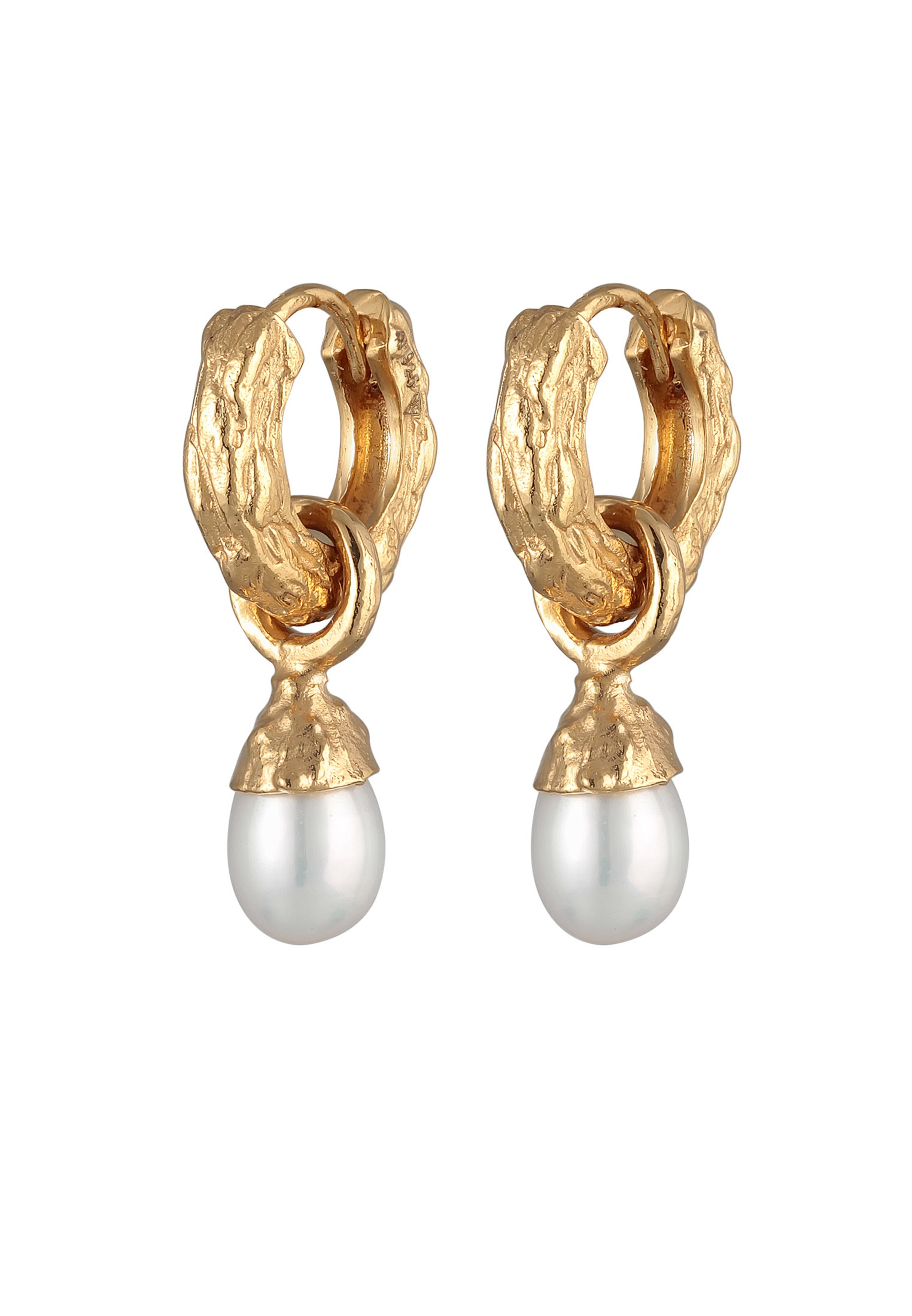 ELLI PREMIUM Ohrringe in Gold: Vorderseite