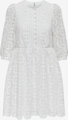 Robe de cocktail 'SIGRID' ONLY en blanc : devant