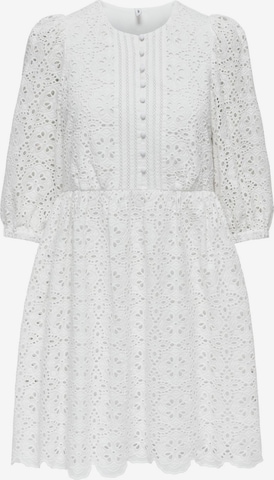 Robe de cocktail 'SIGRID' ONLY en blanc : devant