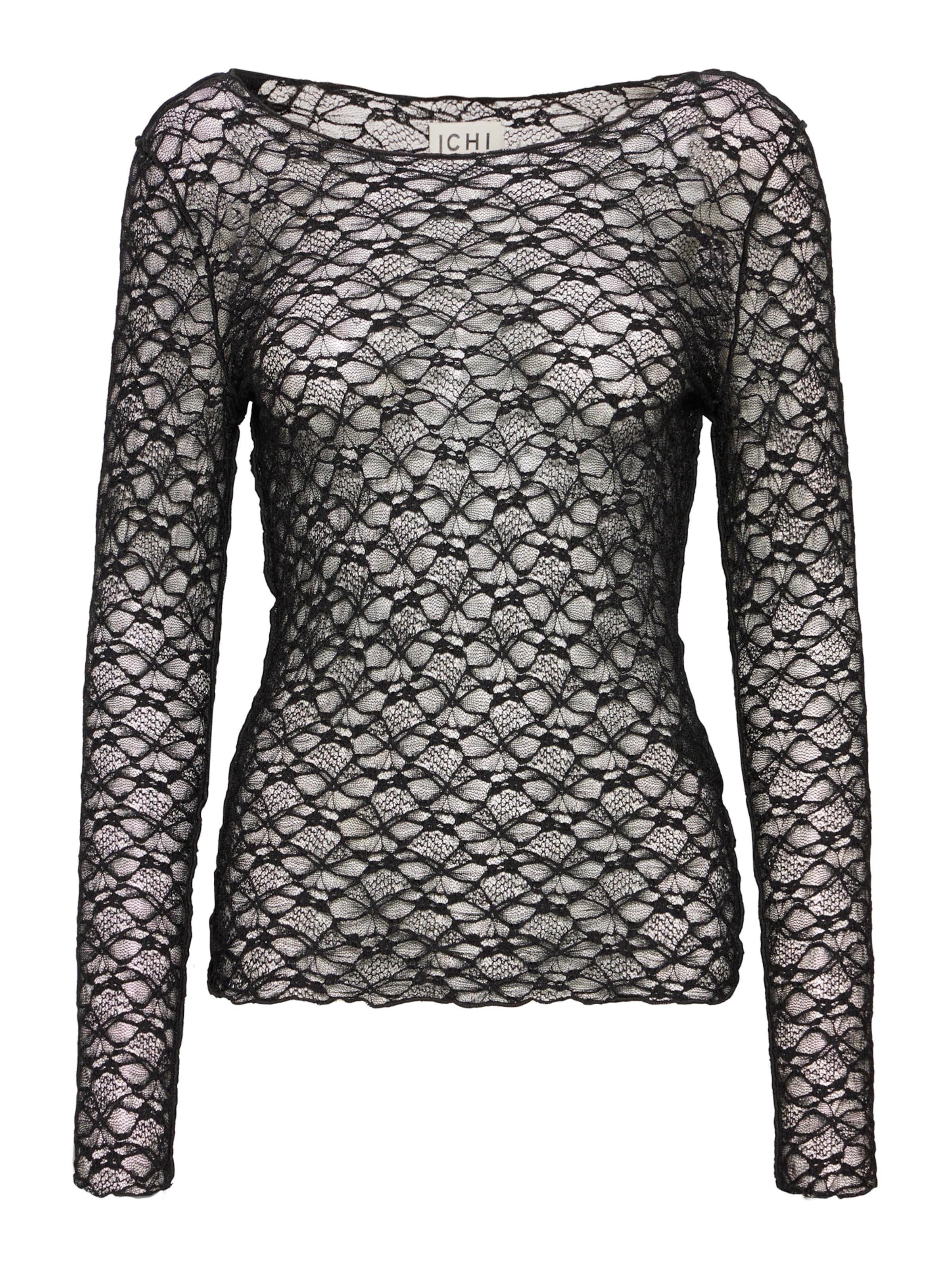 ICHI Shirt 'IHDEVON' in Black: front