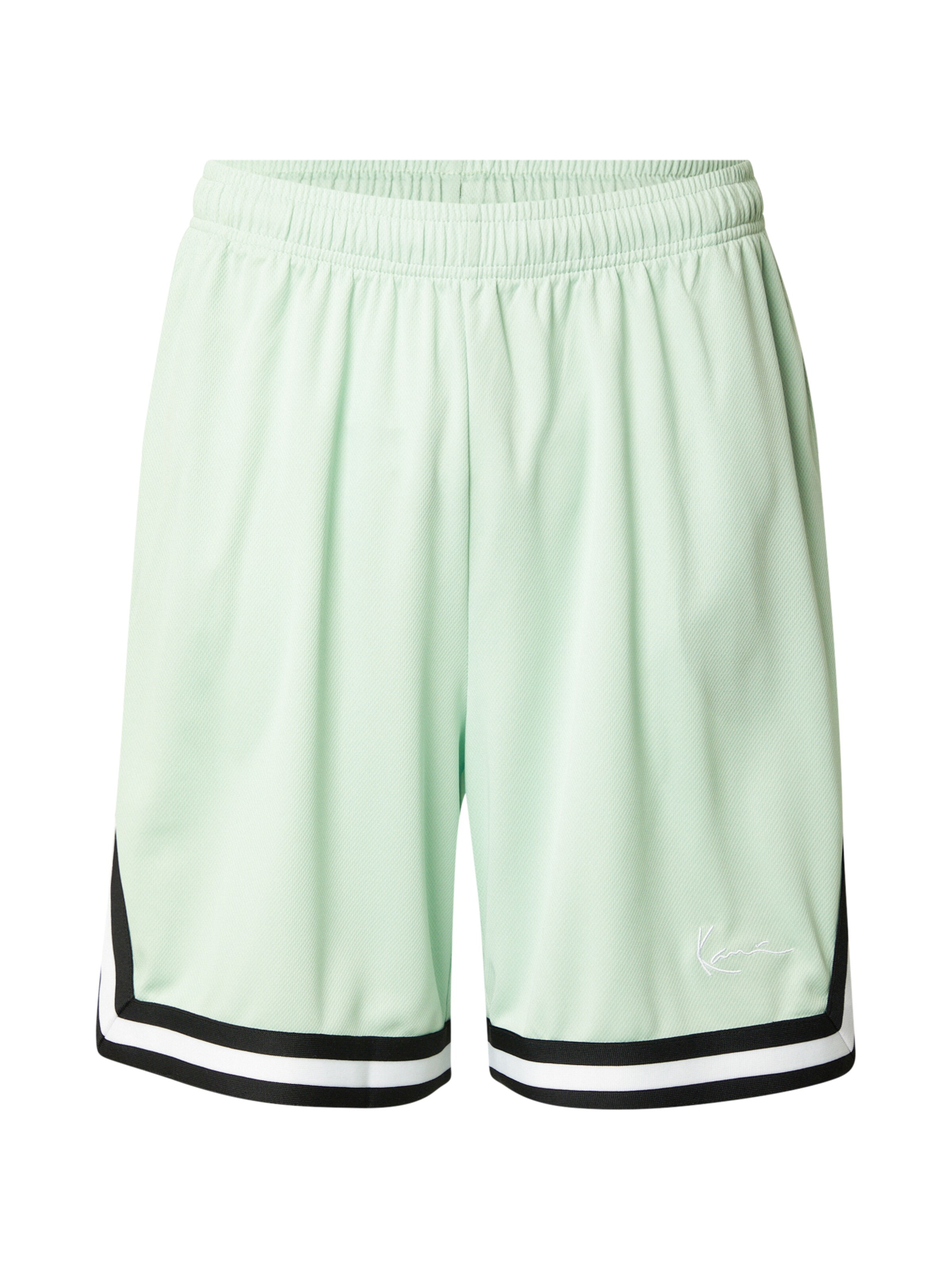 Loosefit Pantalon Karl Kani en vert : devant