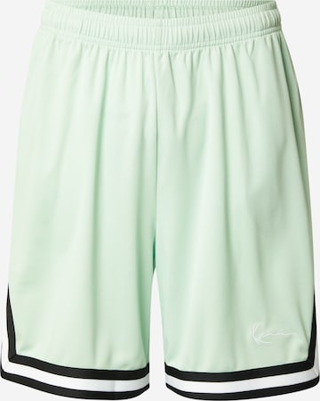 Karl KaniLoosefit Hlače - zelena boja: prednji dio