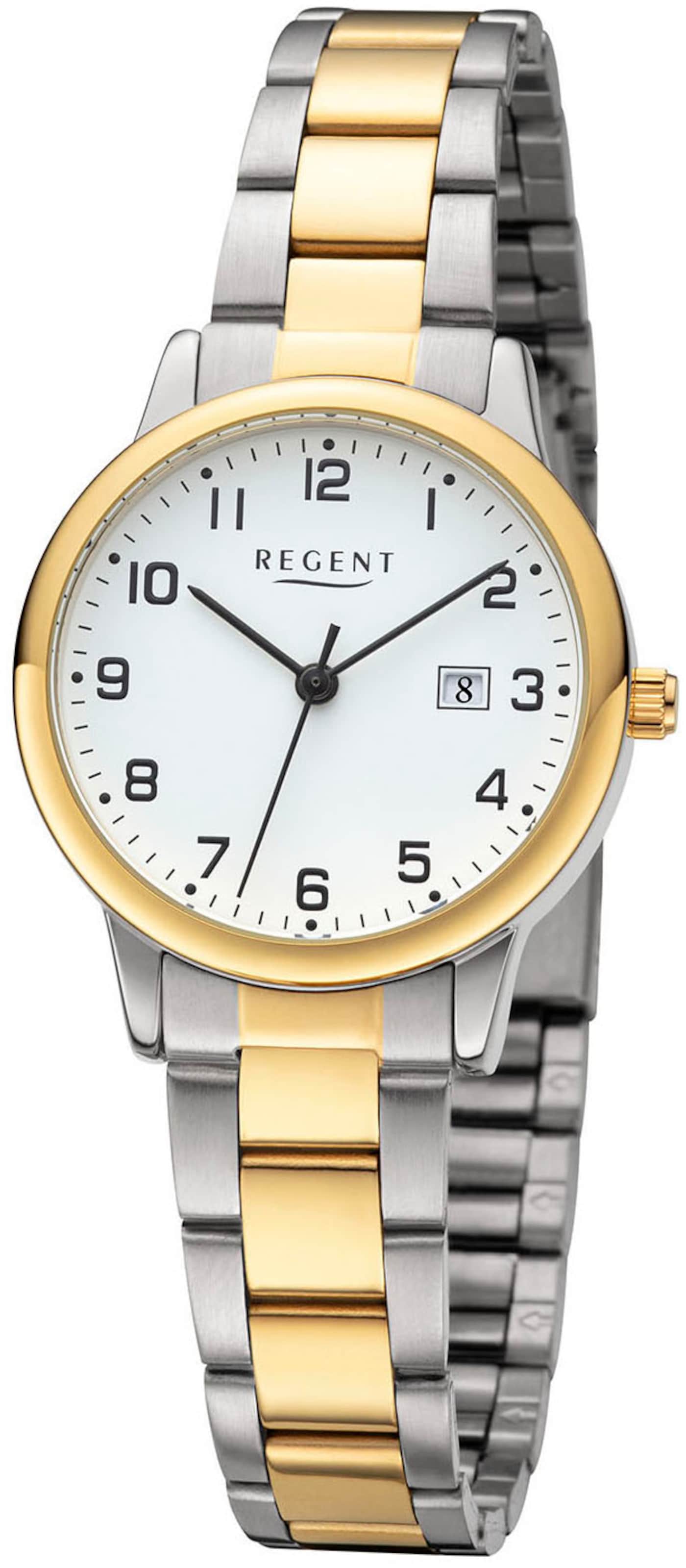 REGENT Uhr in Mischfarben: Vorderseite