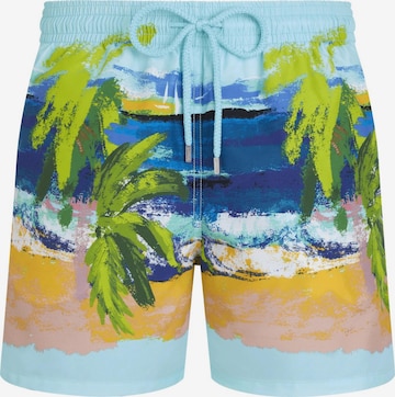 Pantaloncini da bagno di Vilebrequin in blu: frontale