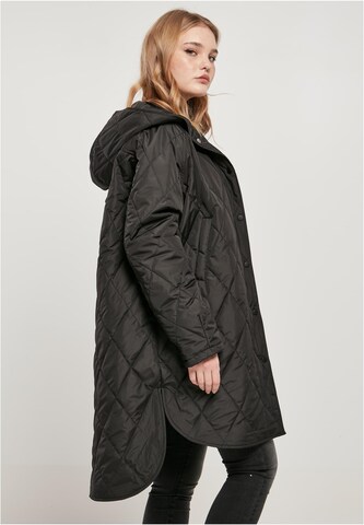 Urban Classics Between-seasons coat in Black