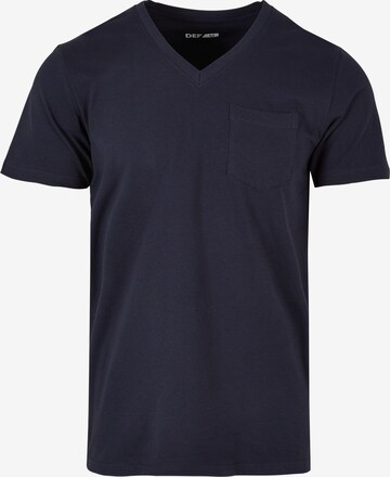 DEF Shirt in Blauw: voorkant