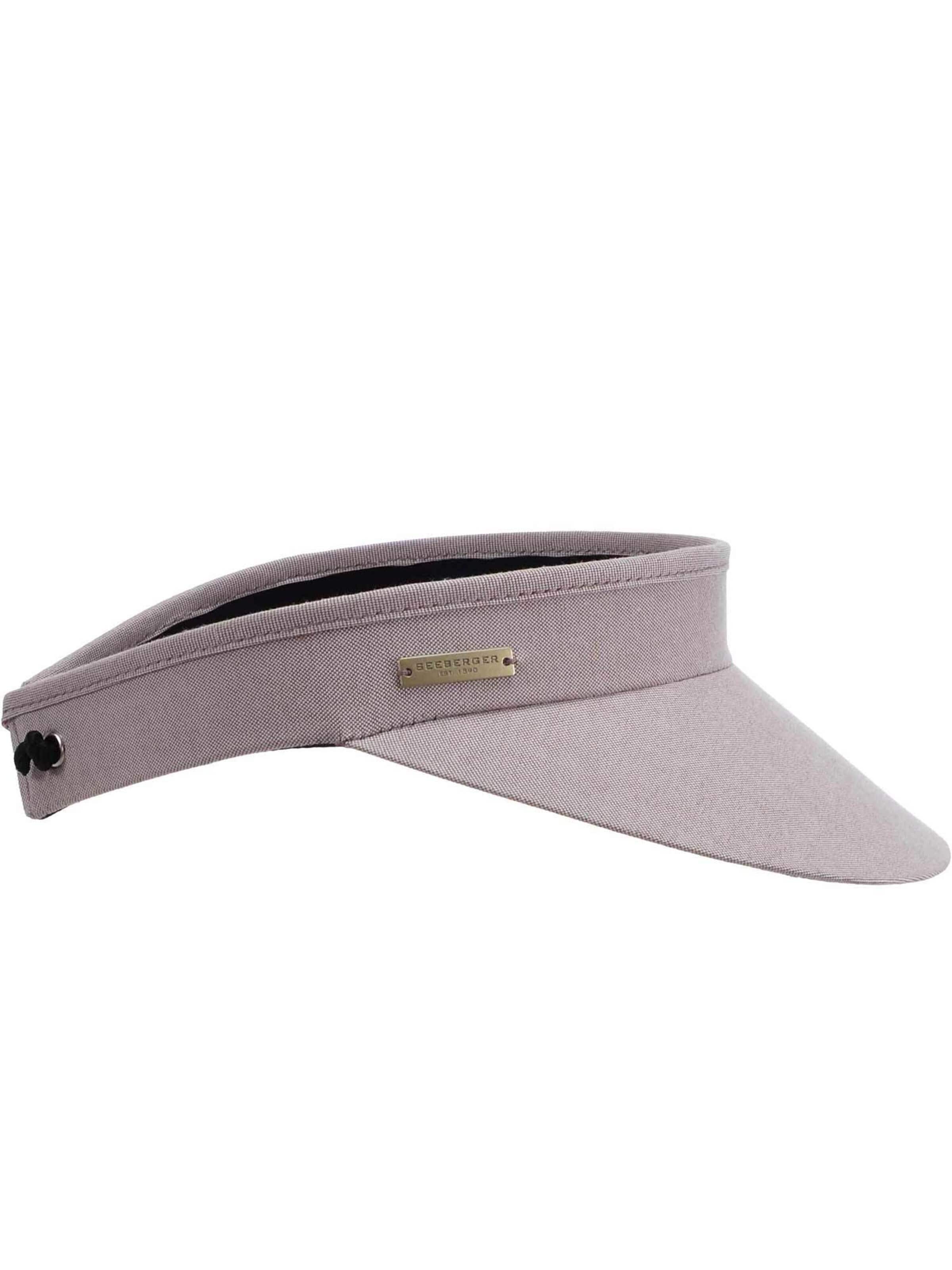 Seeberger Hat 'Visor' in Beige: front