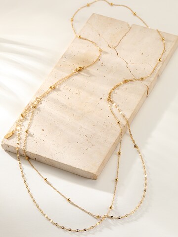 Hey Happiness - Cadena 'Stella' en oro